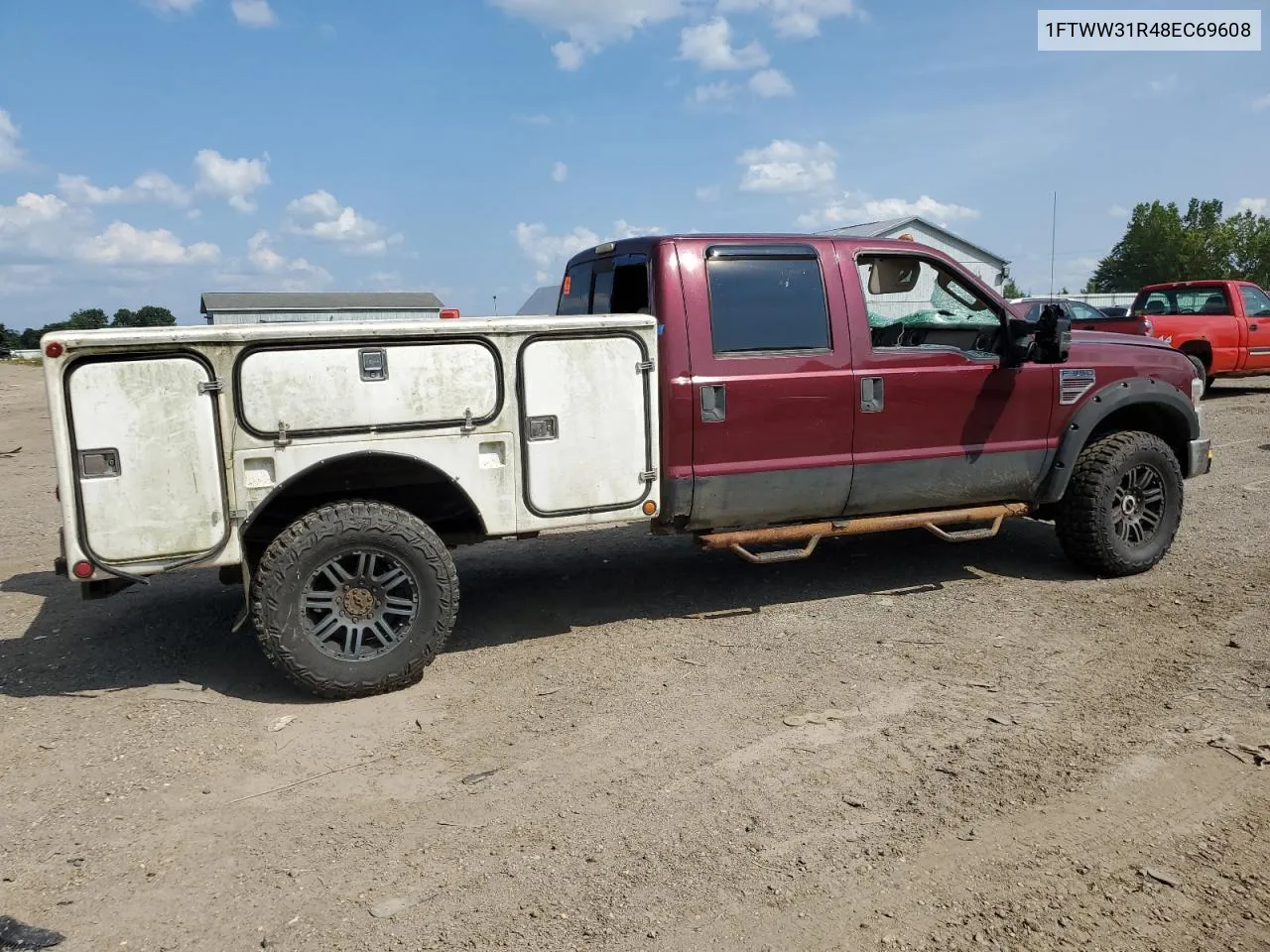 2008 Ford F350 Srw Super Duty VIN: 1FTWW31R48EC69608 Lot: 66162264