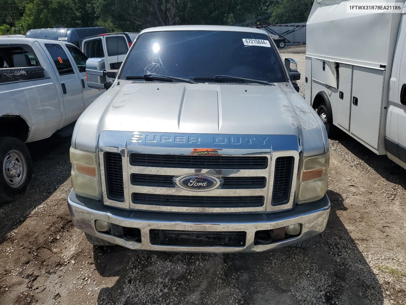 2008 Ford F350 Srw Super Duty VIN: 1FTWX31R78EA21186 Lot: 67215844