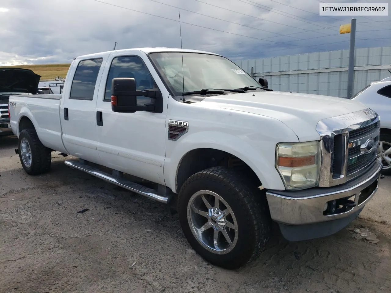 2008 Ford F350 Srw Super Duty VIN: 1FTWW31R08EC89662 Lot: 67357604