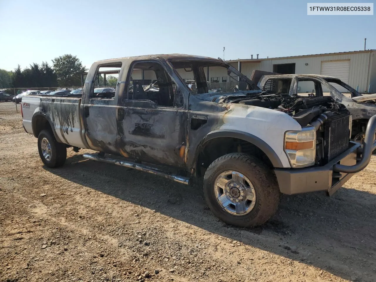 2008 Ford F350 Srw Super Duty VIN: 1FTWW31R08EC05338 Lot: 67735174