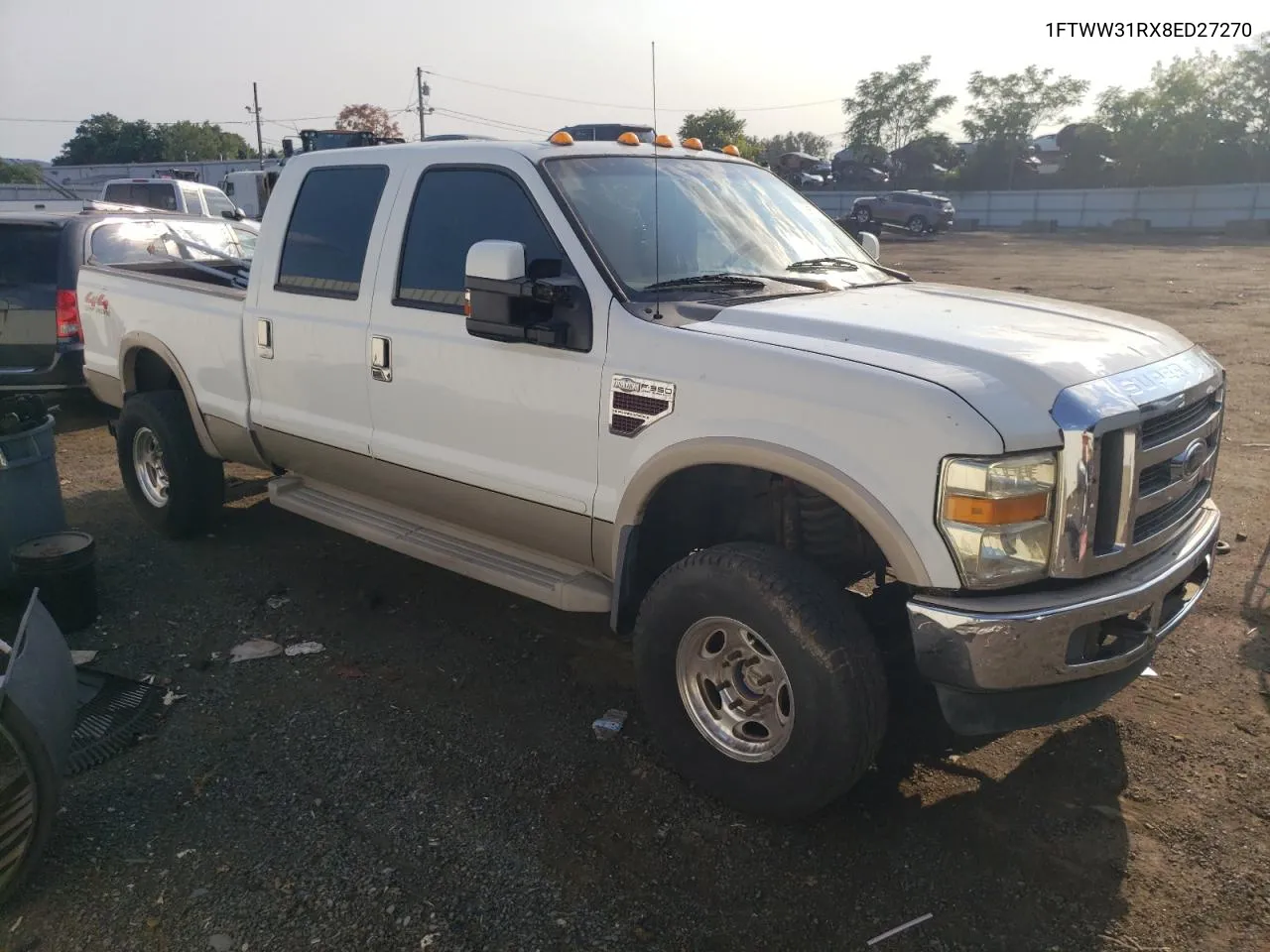 2008 Ford F350 Srw Super Duty VIN: 1FTWW31RX8ED27270 Lot: 68857074