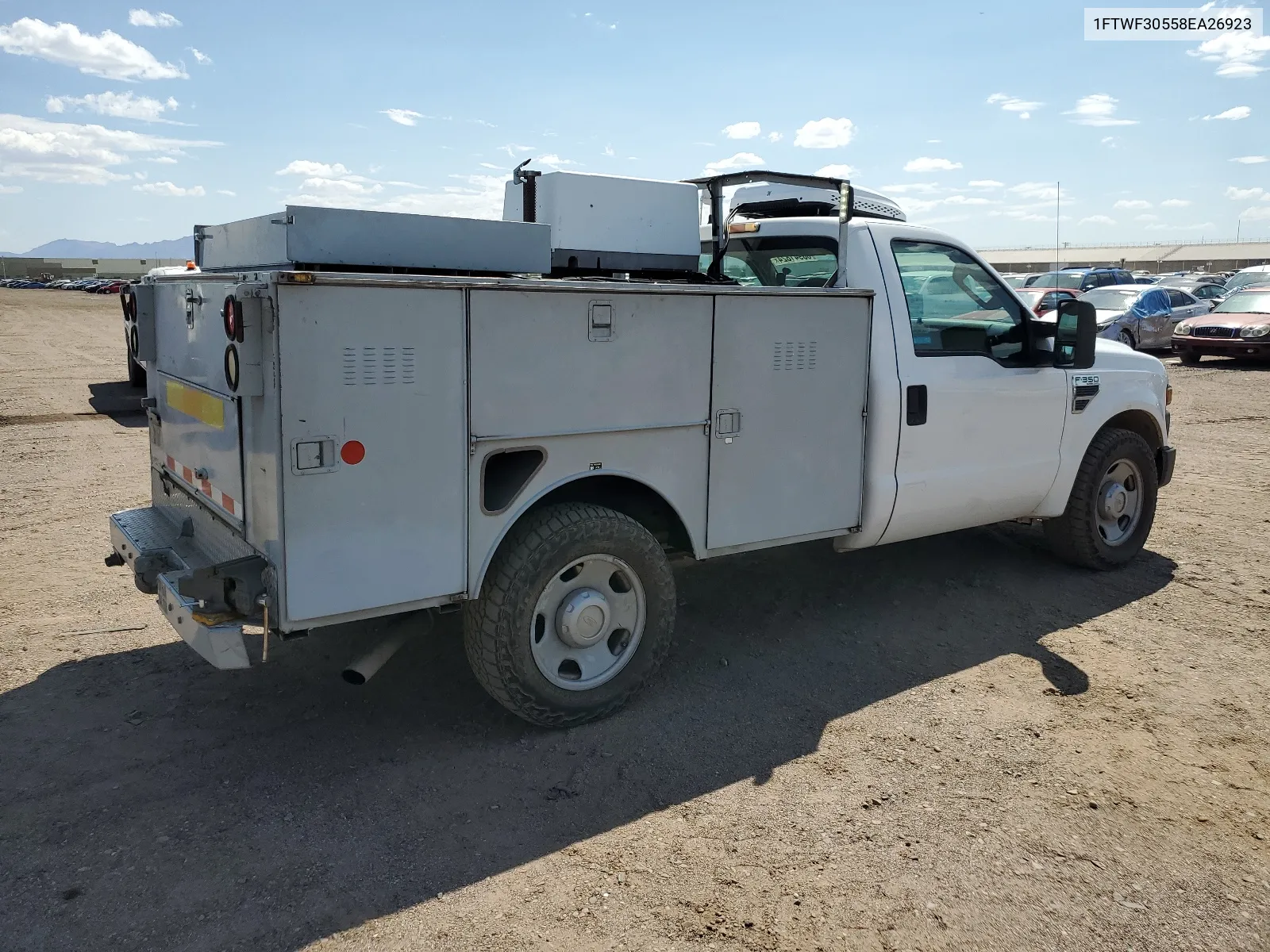 2008 Ford F350 Srw Super Duty VIN: 1FTWF30558EA26923 Lot: 68941824