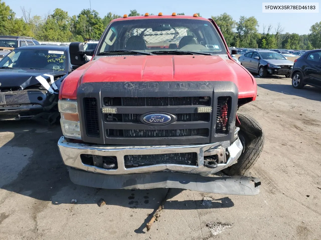 1FDWX35R78ED46183 2008 Ford F350 Srw Super Duty