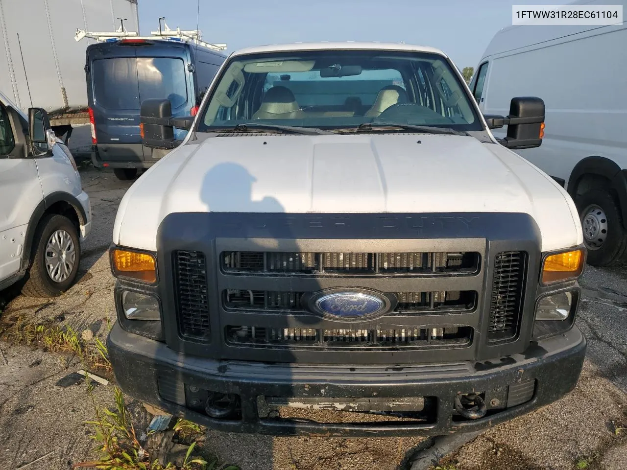 2008 Ford F350 Srw Super Duty VIN: 1FTWW31R28EC61104 Lot: 69704274