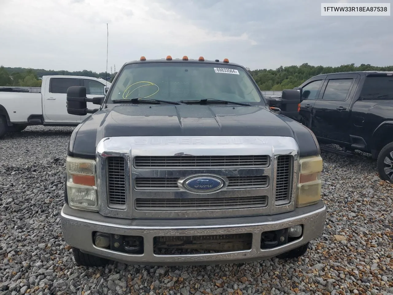 2008 Ford F350 Super Duty VIN: 1FTWW33R18EA87538 Lot: 69833564