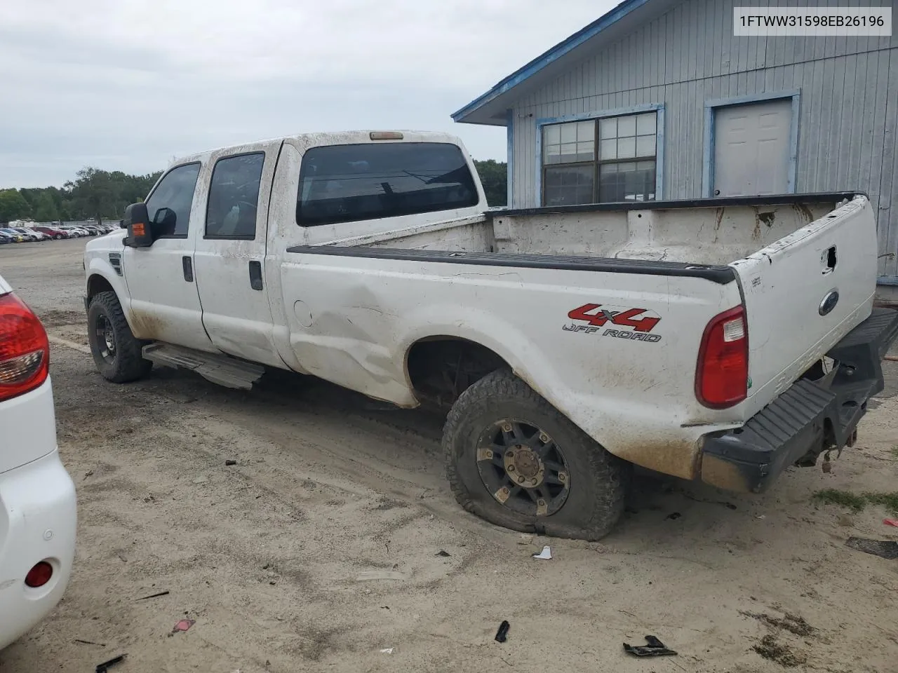 2008 Ford F350 Srw Super Duty VIN: 1FTWW31598EB26196 Lot: 69942894