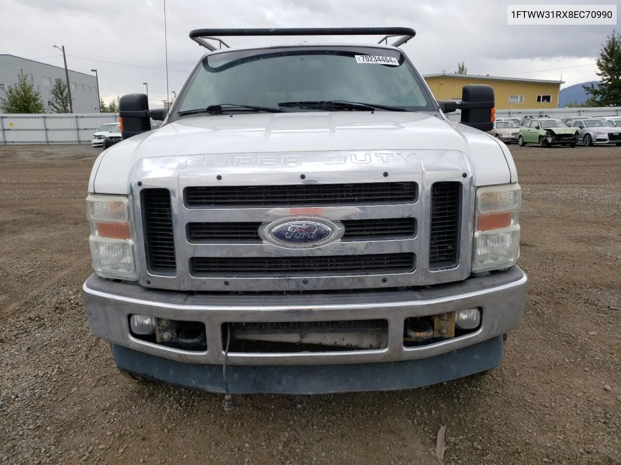 2008 Ford F350 Srw Super Duty VIN: 1FTWW31RX8EC70990 Lot: 70234464