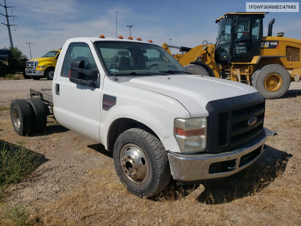 1FDWF36R68EC47985 2008 Ford F350 Super Duty