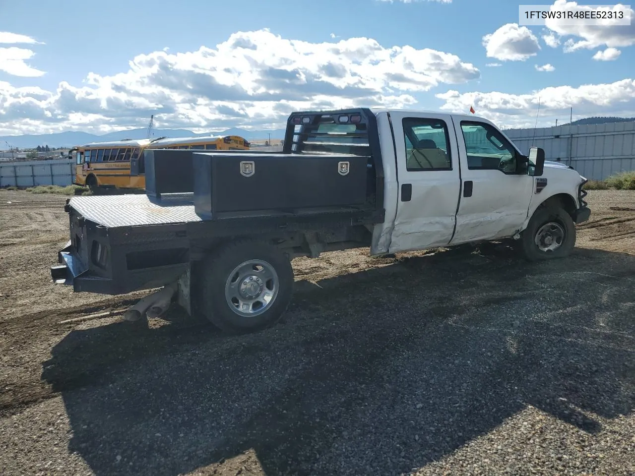 2008 Ford F350 Srw Super Duty VIN: 1FTSW31R48EE52313 Lot: 71838904