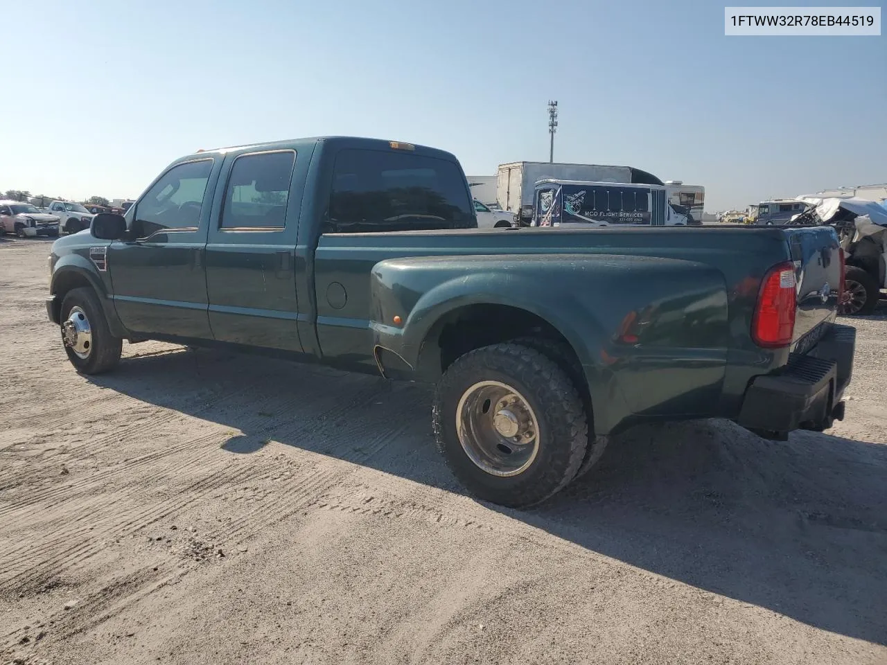 2008 Ford F350 Super Duty VIN: 1FTWW32R78EB44519 Lot: 72045694