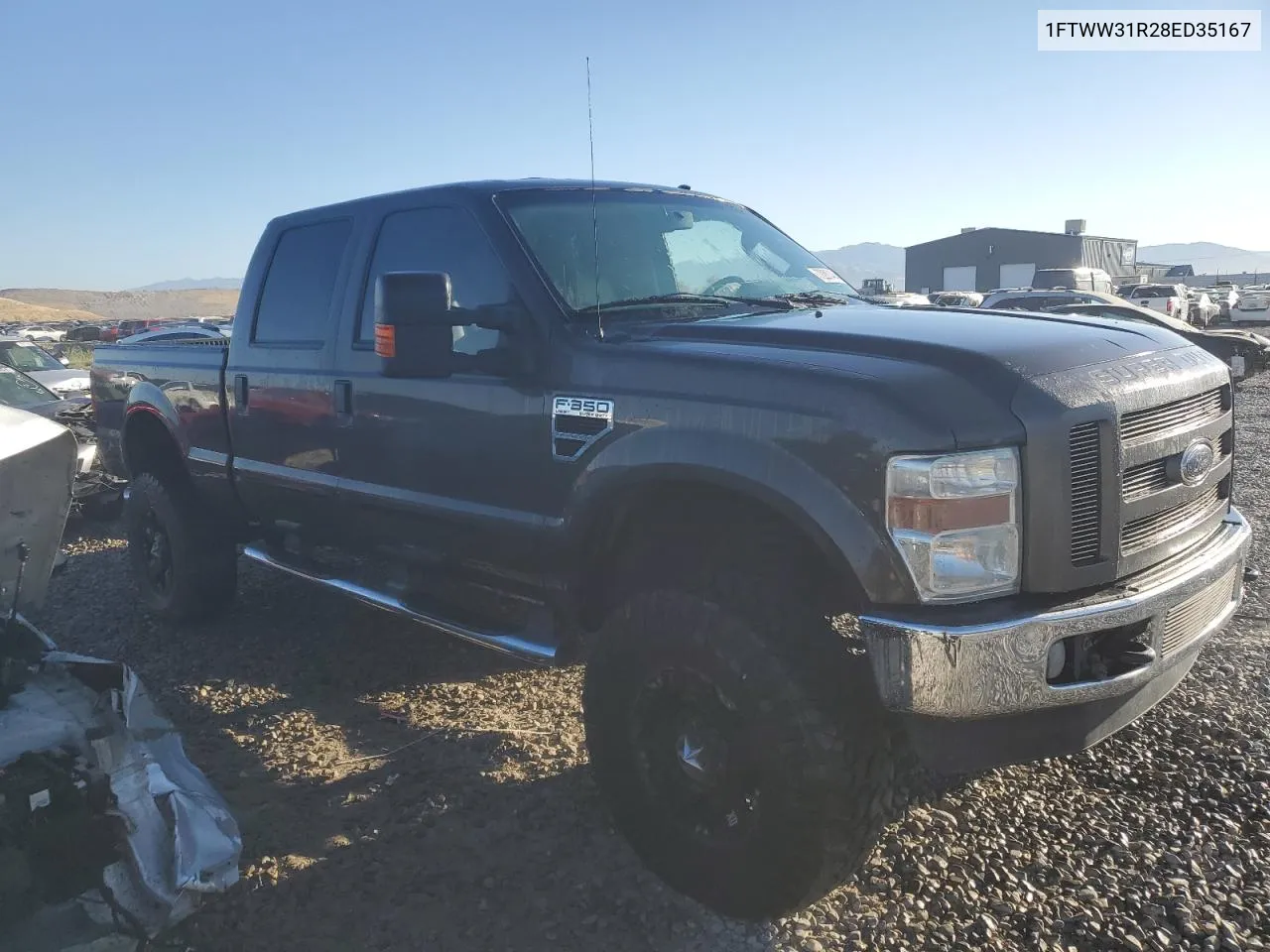 2008 Ford F350 Srw Super Duty VIN: 1FTWW31R28ED35167 Lot: 72280404