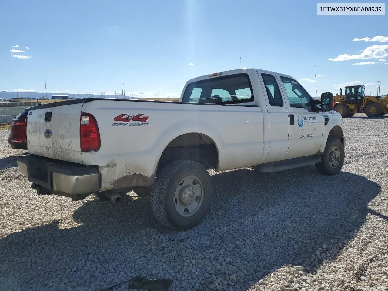 2008 Ford F350 Srw Super Duty VIN: 1FTWX31YX8EA08939 Lot: 72551874