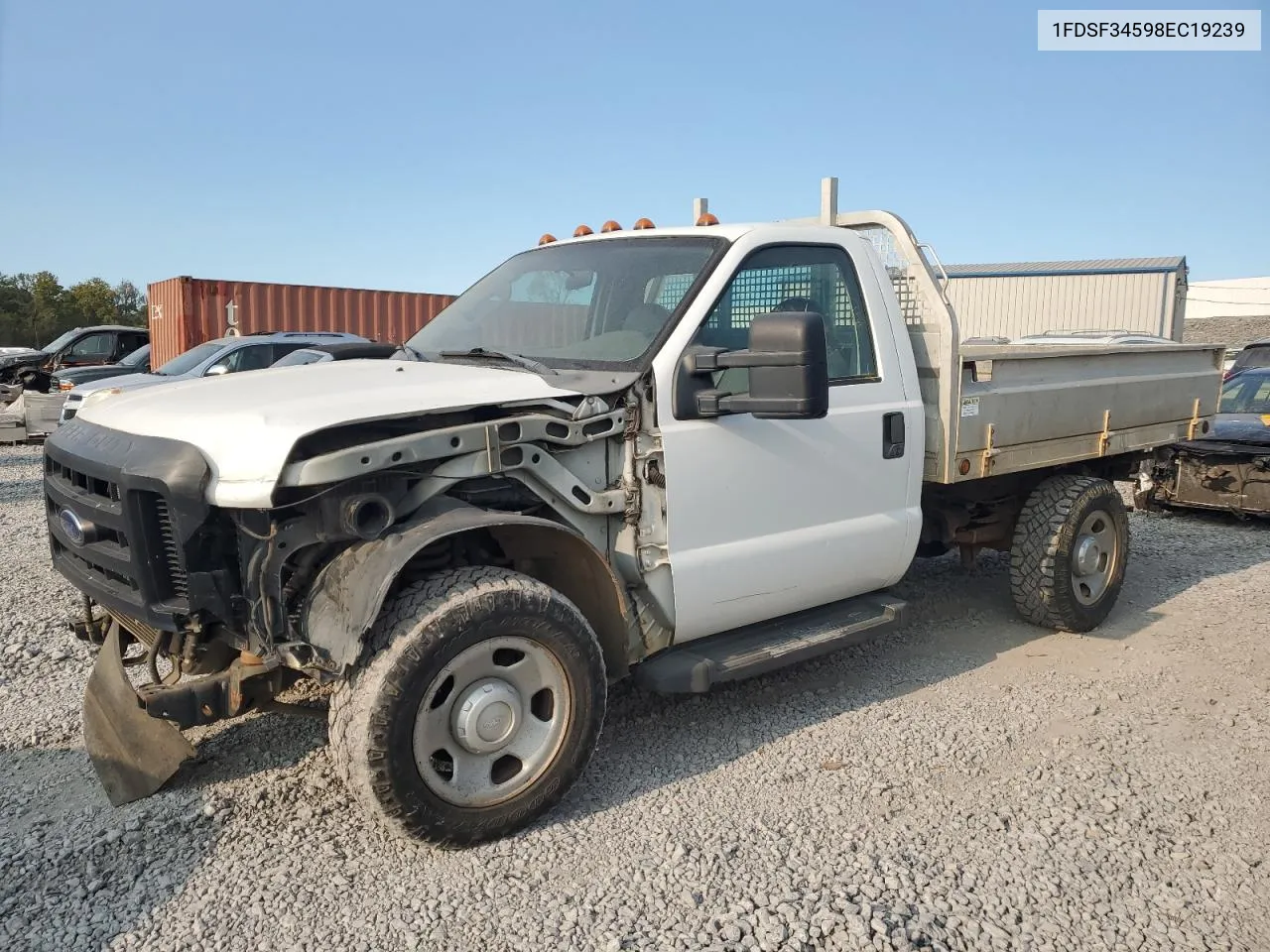 2008 Ford F350 Srw Super Duty VIN: 1FDSF34598EC19239 Lot: 72766524