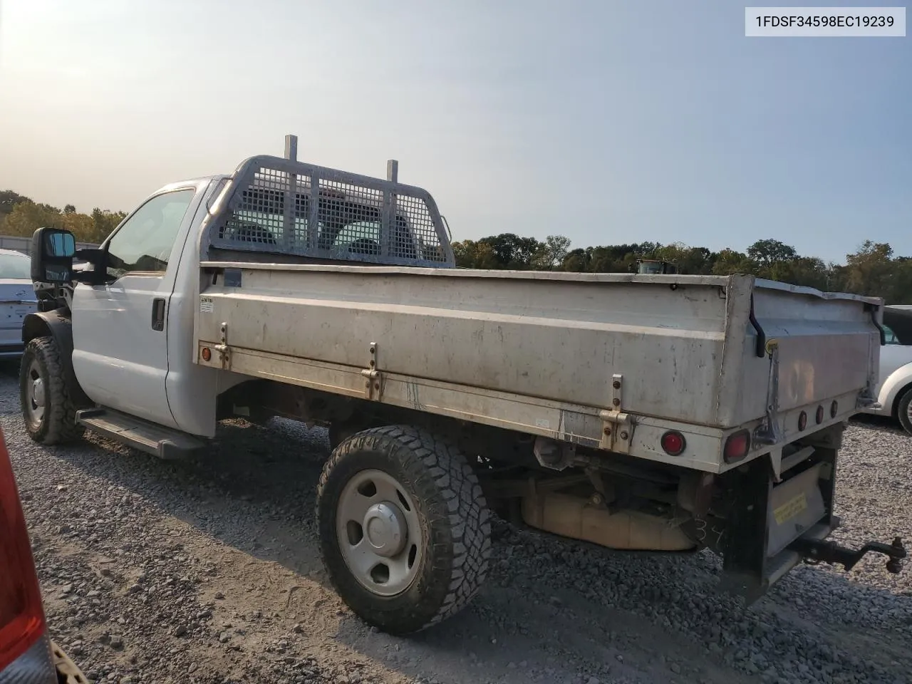 2008 Ford F350 Srw Super Duty VIN: 1FDSF34598EC19239 Lot: 72766524