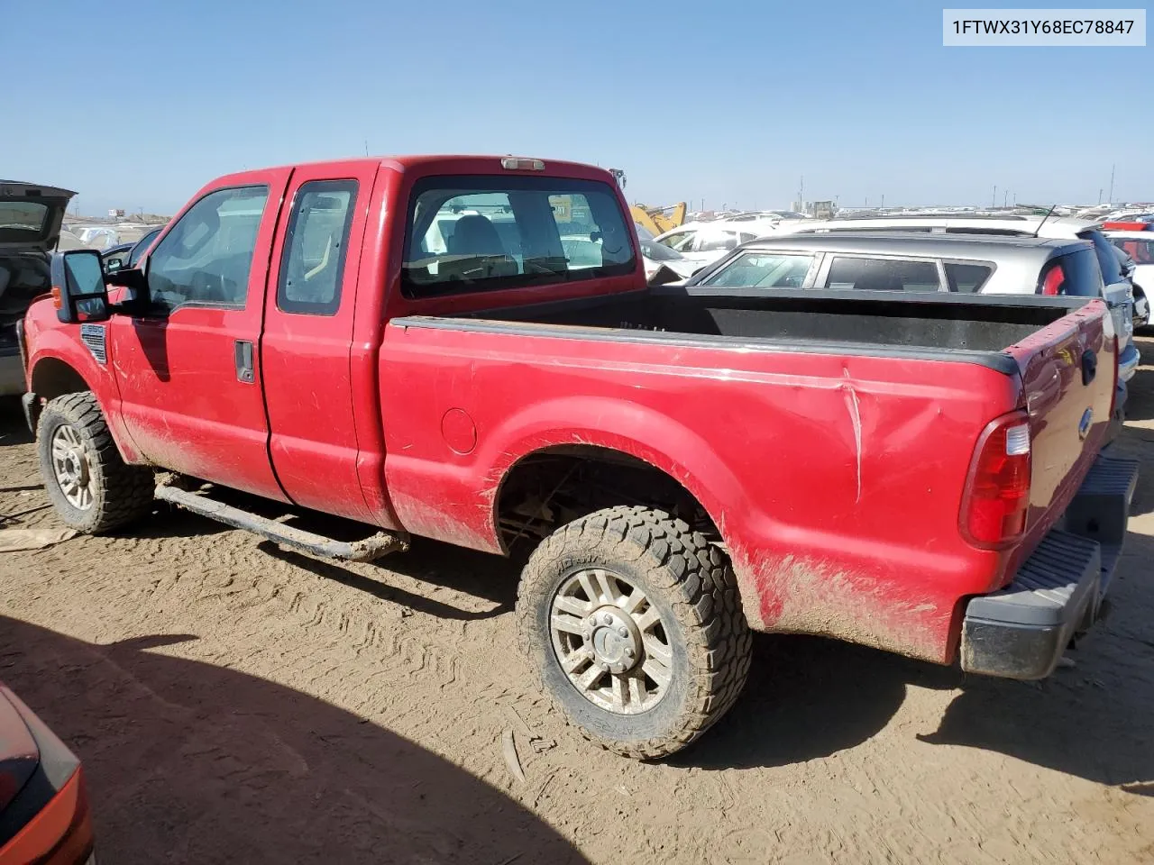 2008 Ford F350 Srw Super Duty VIN: 1FTWX31Y68EC78847 Lot: 73517164