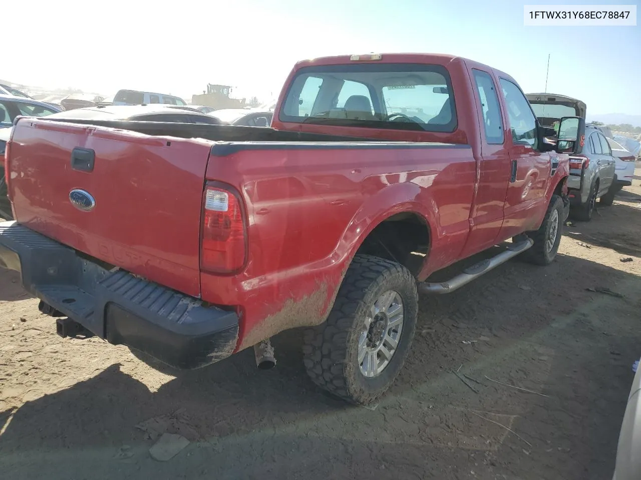 2008 Ford F350 Srw Super Duty VIN: 1FTWX31Y68EC78847 Lot: 73517164