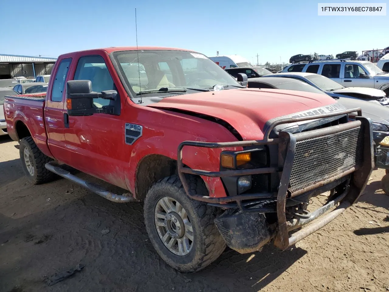 2008 Ford F350 Srw Super Duty VIN: 1FTWX31Y68EC78847 Lot: 73517164