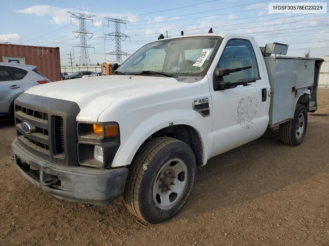 2008 Ford F350 Srw Super Duty VIN: 1FDSF30578EC23229 Lot: 73572904