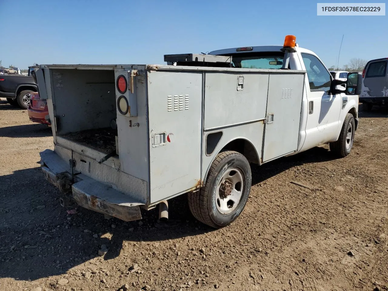 2008 Ford F350 Srw Super Duty VIN: 1FDSF30578EC23229 Lot: 73572904