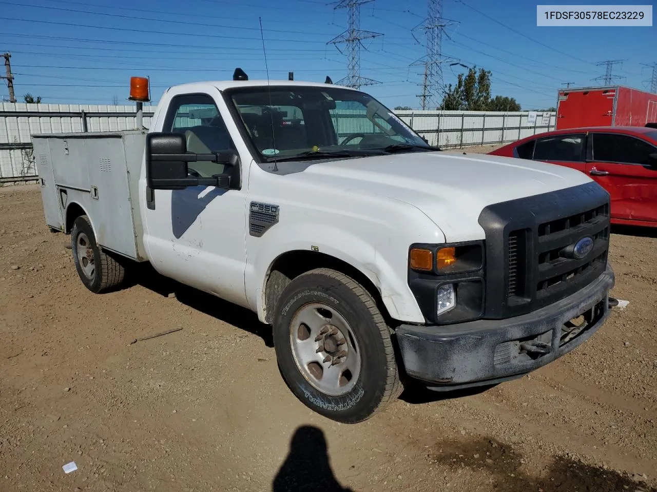 2008 Ford F350 Srw Super Duty VIN: 1FDSF30578EC23229 Lot: 73572904