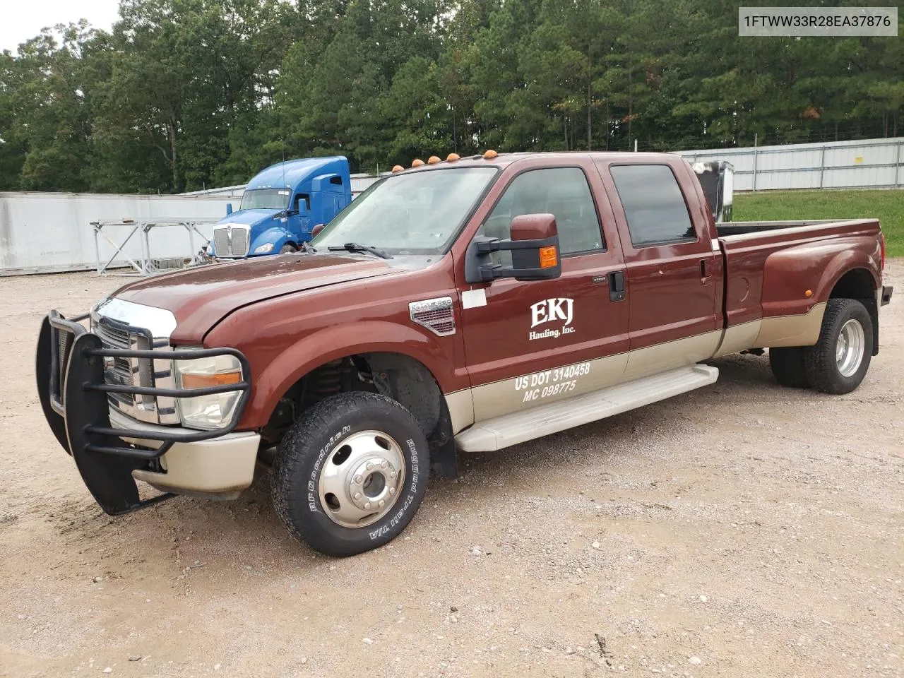 2008 Ford F350 Super Duty VIN: 1FTWW33R28EA37876 Lot: 73784234