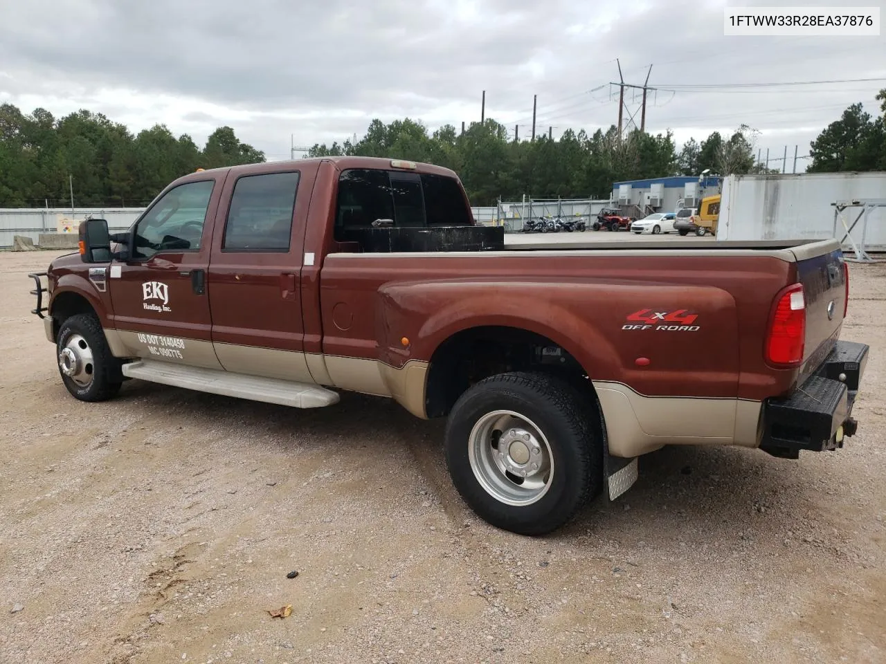 2008 Ford F350 Super Duty VIN: 1FTWW33R28EA37876 Lot: 73784234