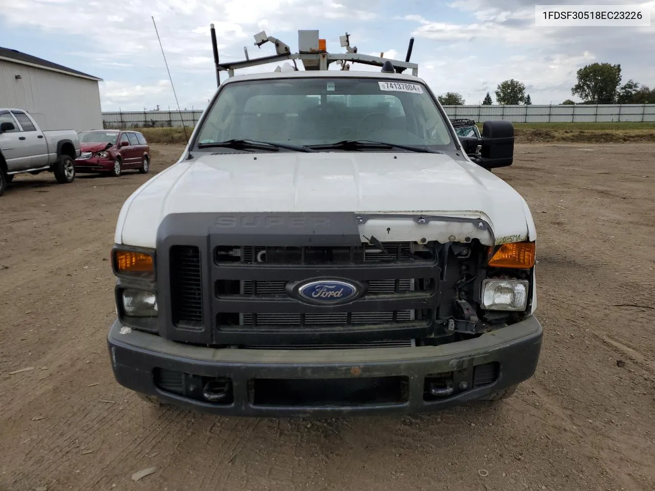 2008 Ford F350 Srw Super Duty VIN: 1FDSF30518EC23226 Lot: 74137804