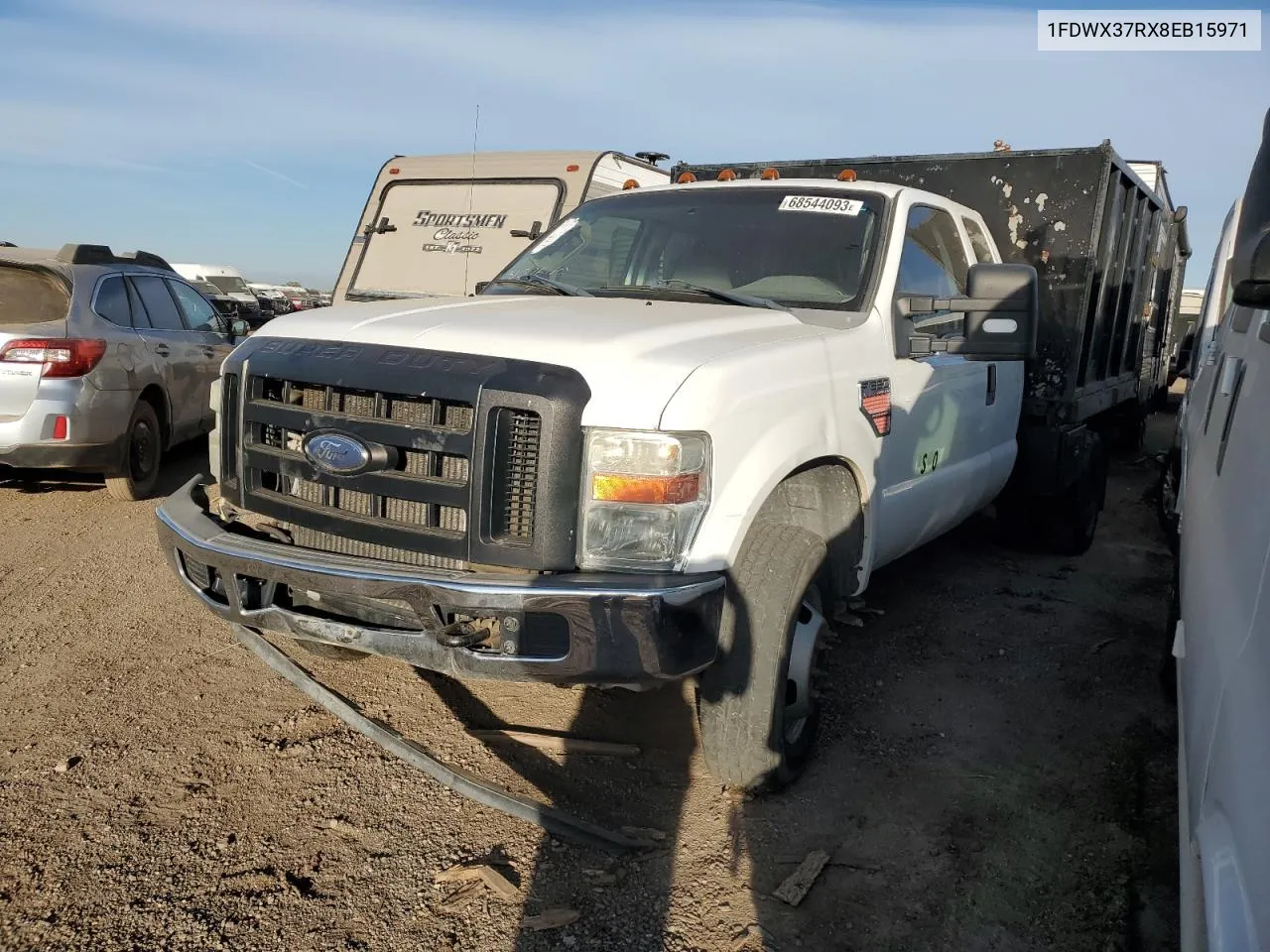 2008 Ford F350 Super Duty VIN: 1FDWX37RX8EB15971 Lot: 74194834