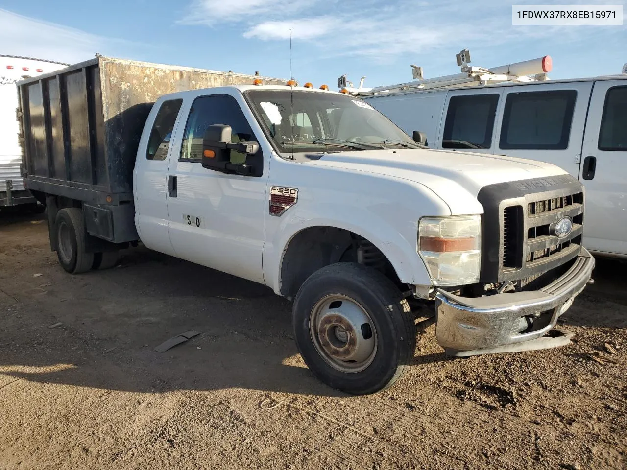 2008 Ford F350 Super Duty VIN: 1FDWX37RX8EB15971 Lot: 74194834