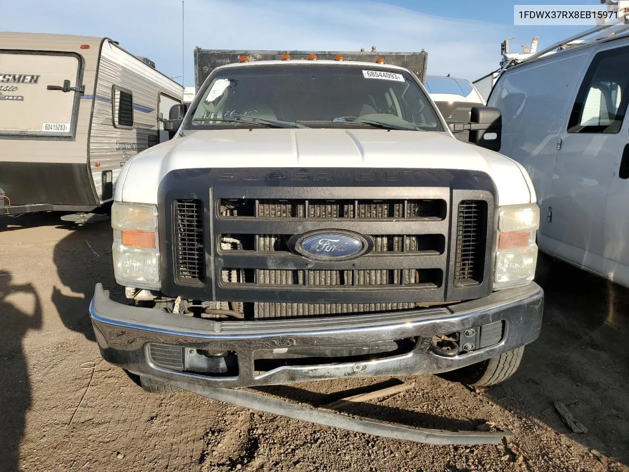 2008 Ford F350 Super Duty VIN: 1FDWX37RX8EB15971 Lot: 74194834