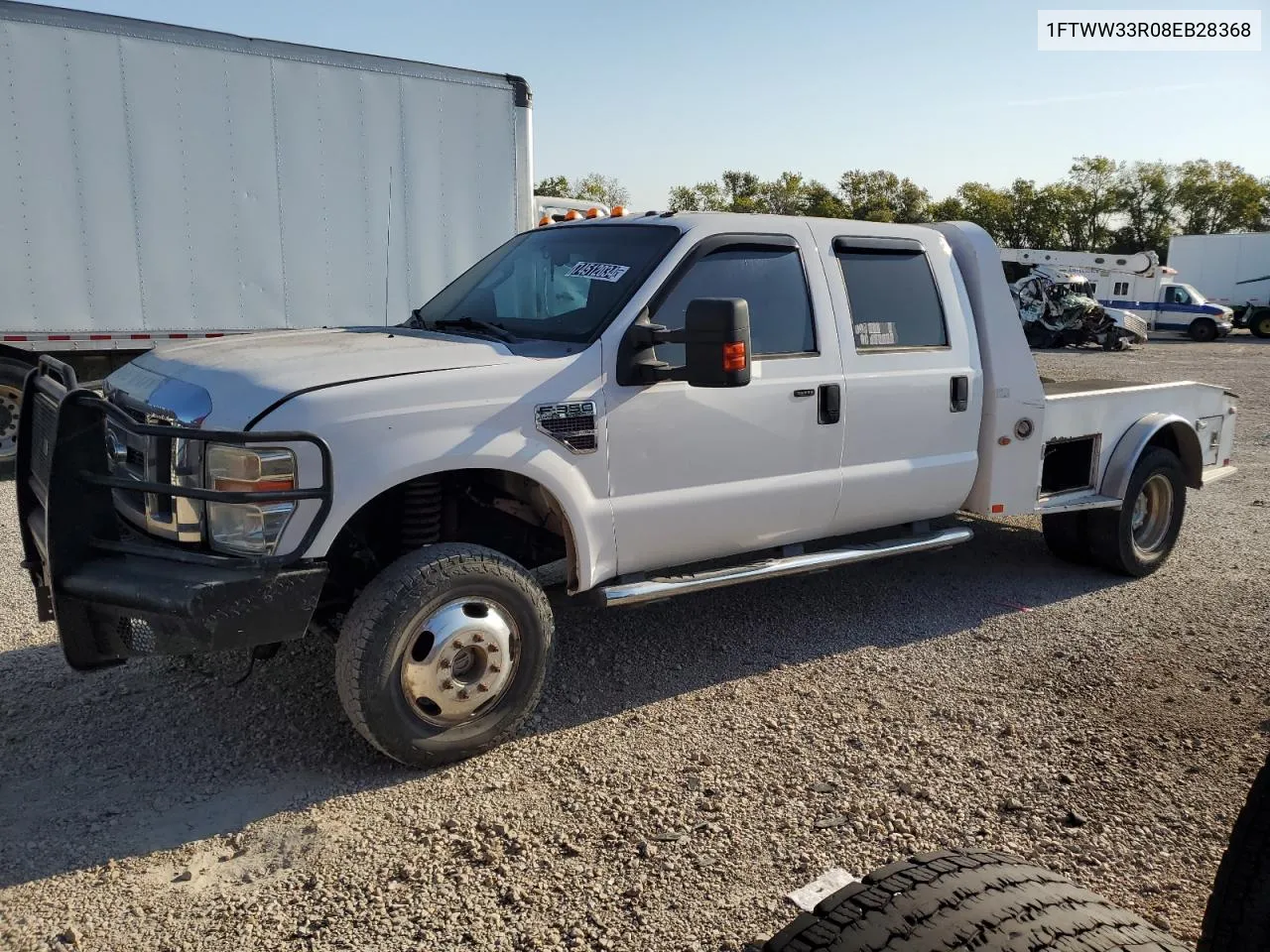 2008 Ford F350 Super Duty VIN: 1FTWW33R08EB28368 Lot: 74512034