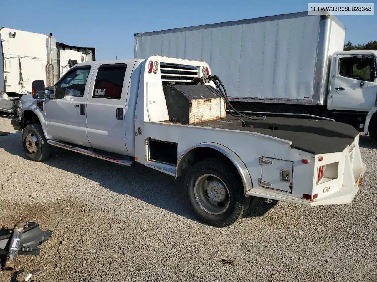 2008 Ford F350 Super Duty VIN: 1FTWW33R08EB28368 Lot: 74512034