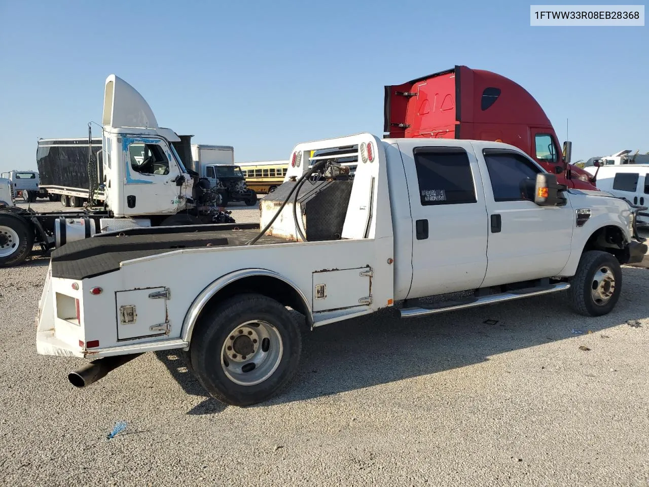 2008 Ford F350 Super Duty VIN: 1FTWW33R08EB28368 Lot: 74512034