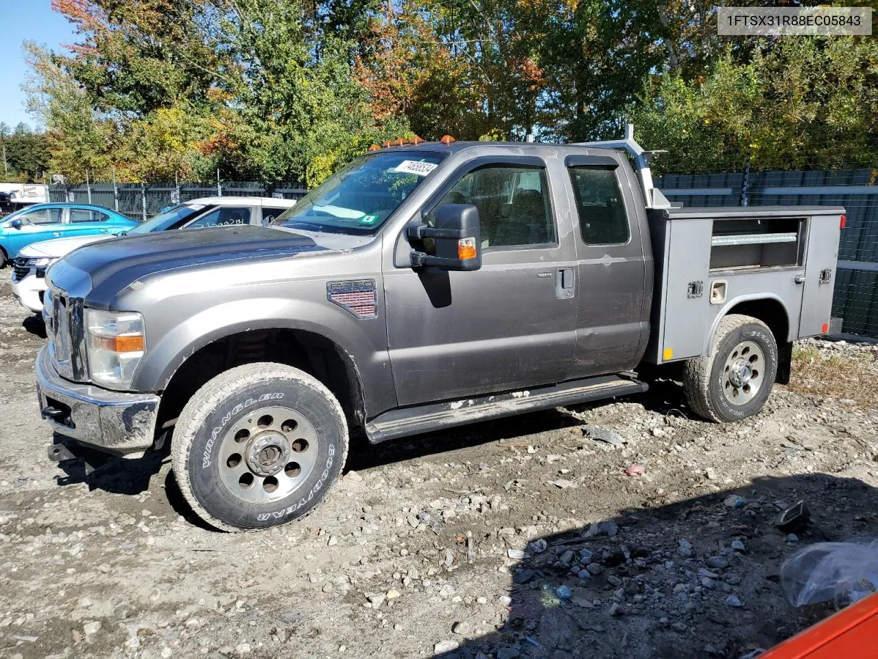 2008 Ford F350 Srw Super Duty VIN: 1FTSX31R88EC05843 Lot: 74658534