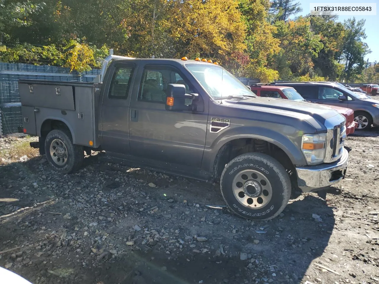 2008 Ford F350 Srw Super Duty VIN: 1FTSX31R88EC05843 Lot: 74658534