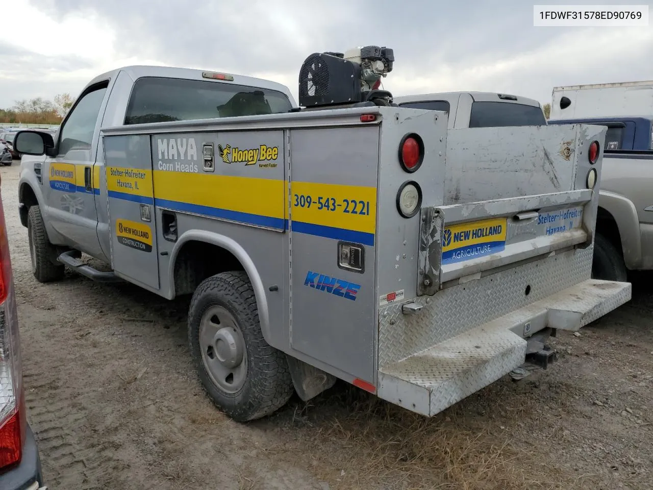 2008 Ford F350 Srw Super Duty VIN: 1FDWF31578ED90769 Lot: 74935734