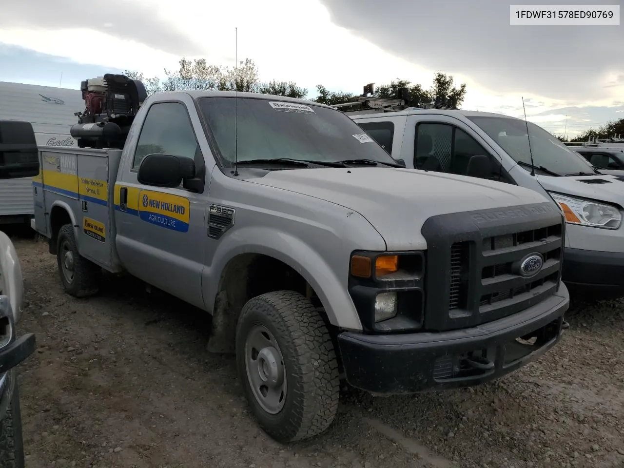 2008 Ford F350 Srw Super Duty VIN: 1FDWF31578ED90769 Lot: 74935734