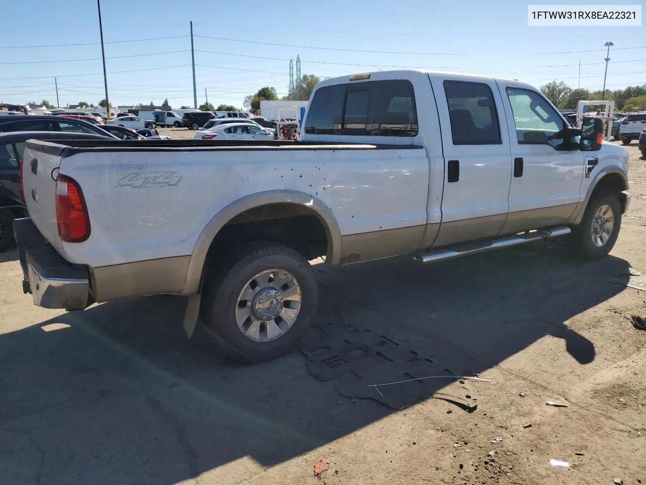 1FTWW31RX8EA22321 2008 Ford F350 Srw Super Duty