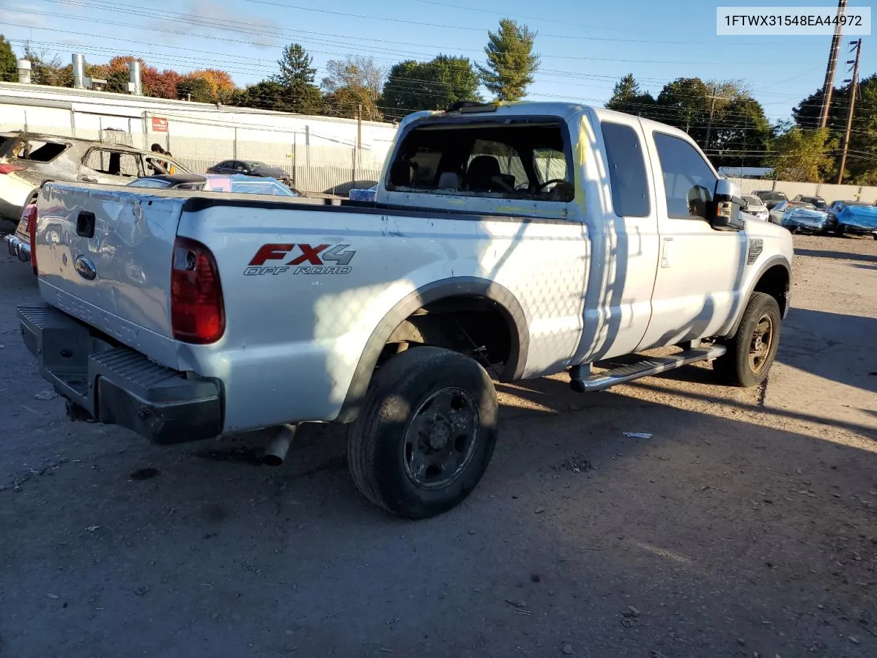 2008 Ford F350 Srw Super Duty VIN: 1FTWX31548EA44972 Lot: 74962434