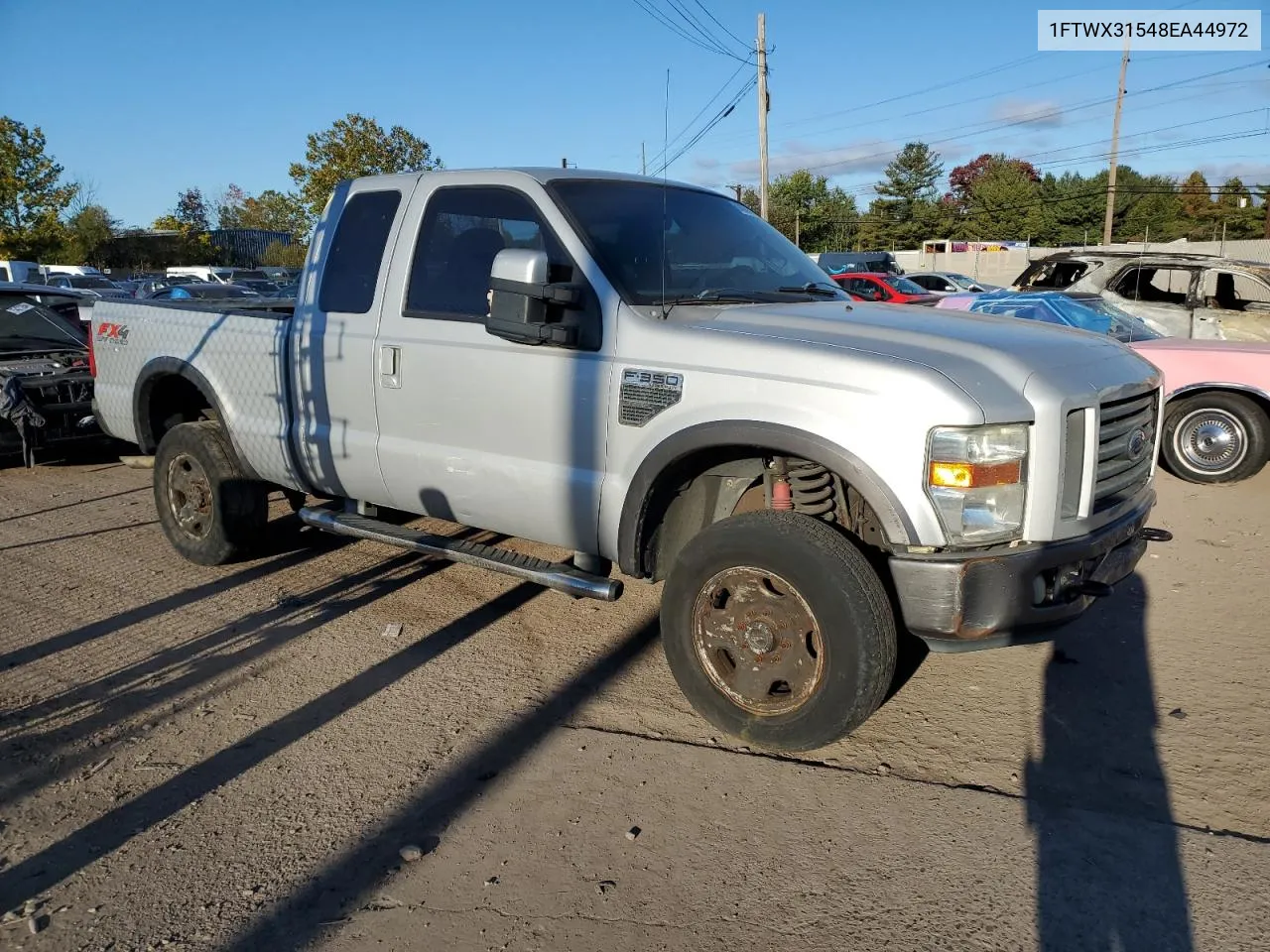 2008 Ford F350 Srw Super Duty VIN: 1FTWX31548EA44972 Lot: 74962434