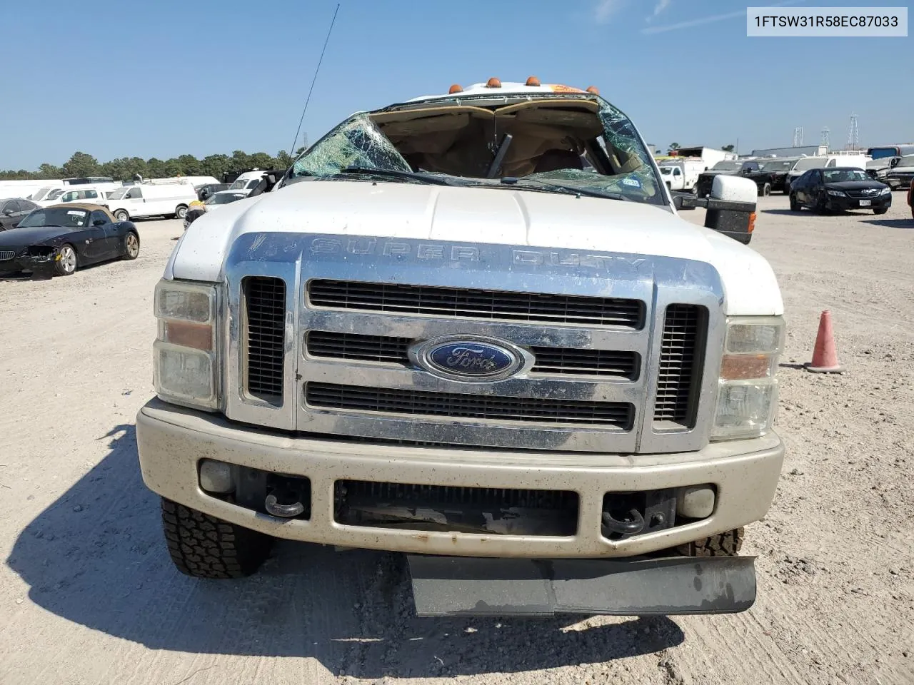 2008 Ford F350 Srw Super Duty VIN: 1FTSW31R58EC87033 Lot: 74998854