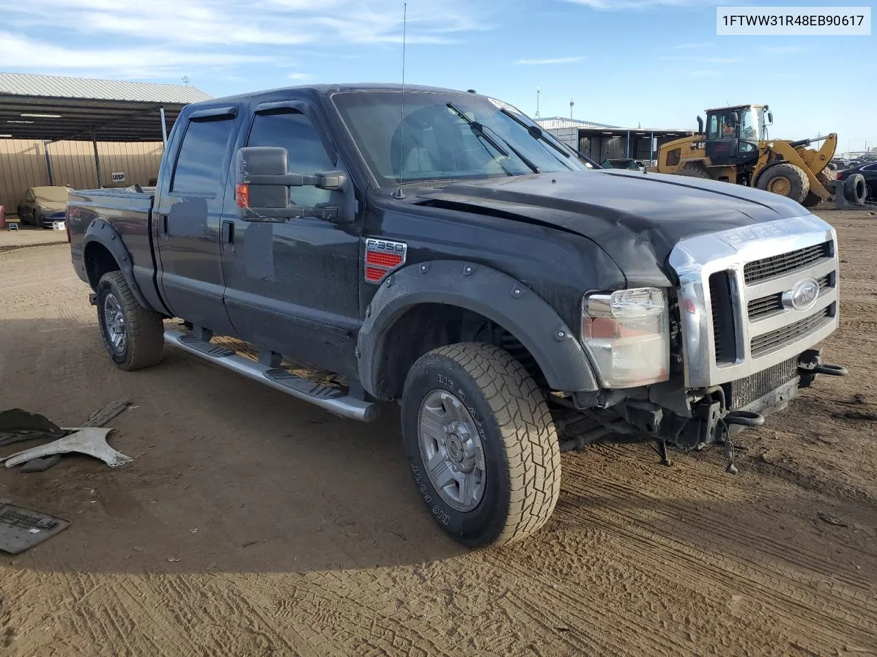 2008 Ford F350 Srw Super Duty VIN: 1FTWW31R48EB90617 Lot: 76804054