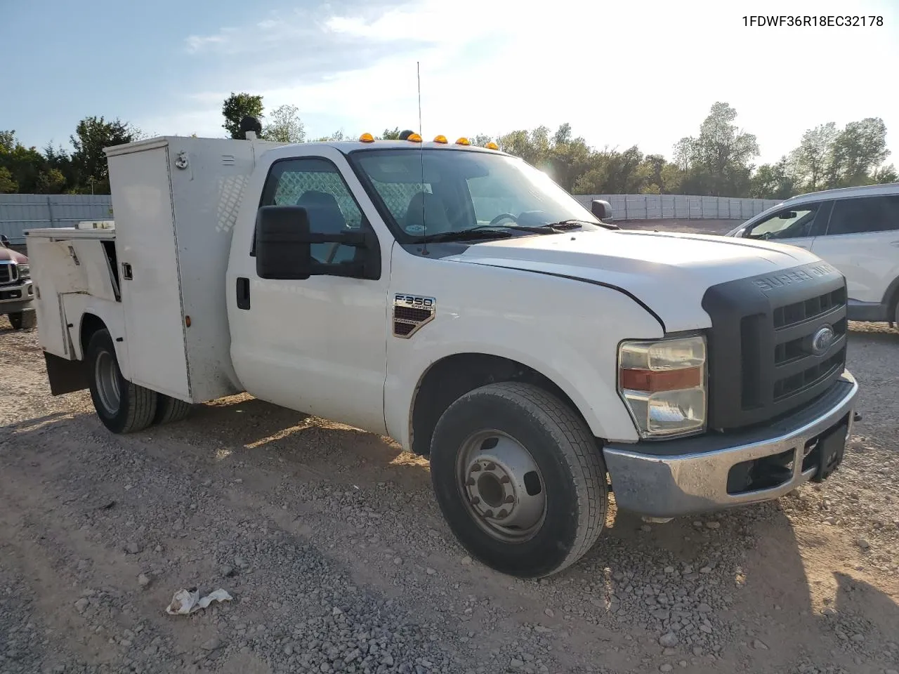 2008 Ford F350 Super Duty VIN: 1FDWF36R18EC32178 Lot: 76901384