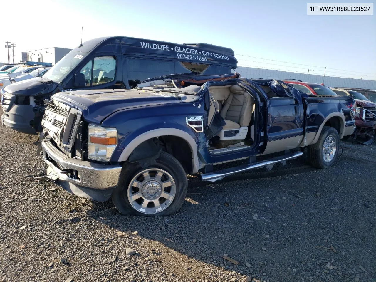 2008 Ford F350 Srw Super Duty VIN: 1FTWW31R88EE23527 Lot: 76973764