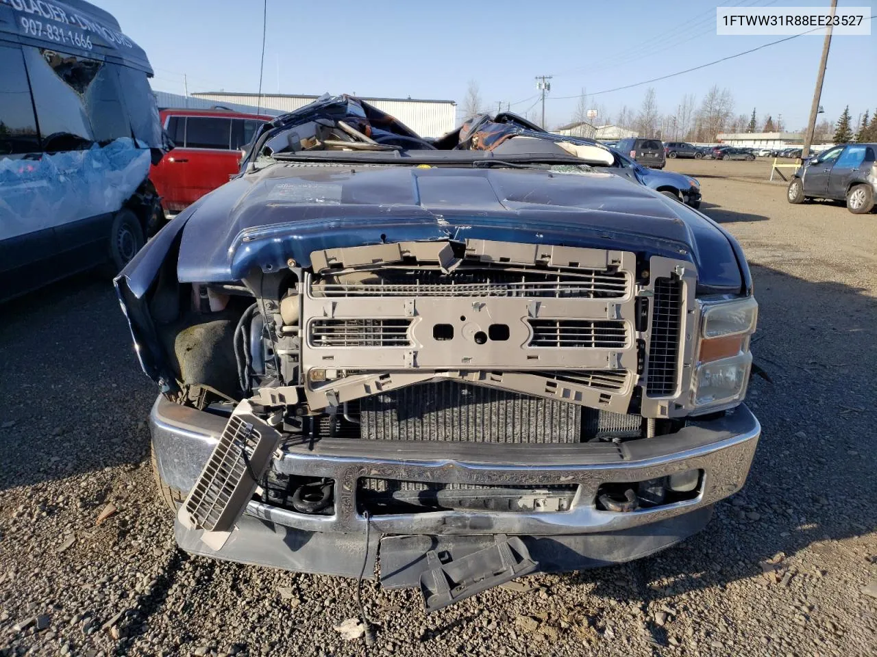 2008 Ford F350 Srw Super Duty VIN: 1FTWW31R88EE23527 Lot: 76973764