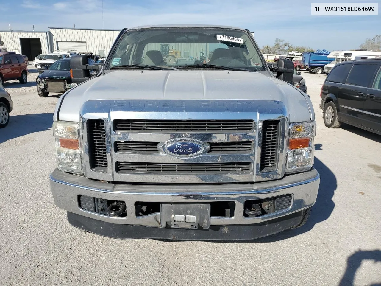 2008 Ford F350 Srw Super Duty VIN: 1FTWX31518ED64699 Lot: 77196904