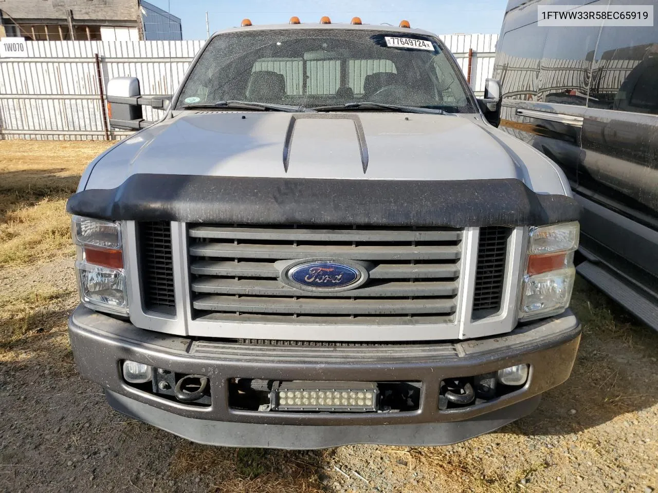 2008 Ford F350 Super Duty VIN: 1FTWW33R58EC65919 Lot: 77649724