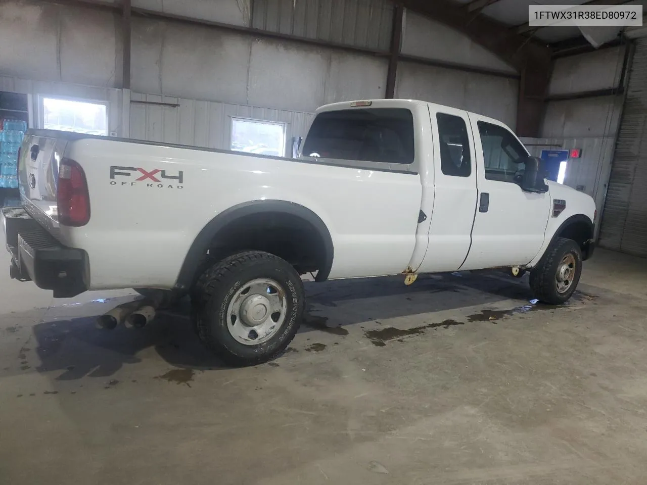 2008 Ford F350 Srw Super Duty VIN: 1FTWX31R38ED80972 Lot: 77658314