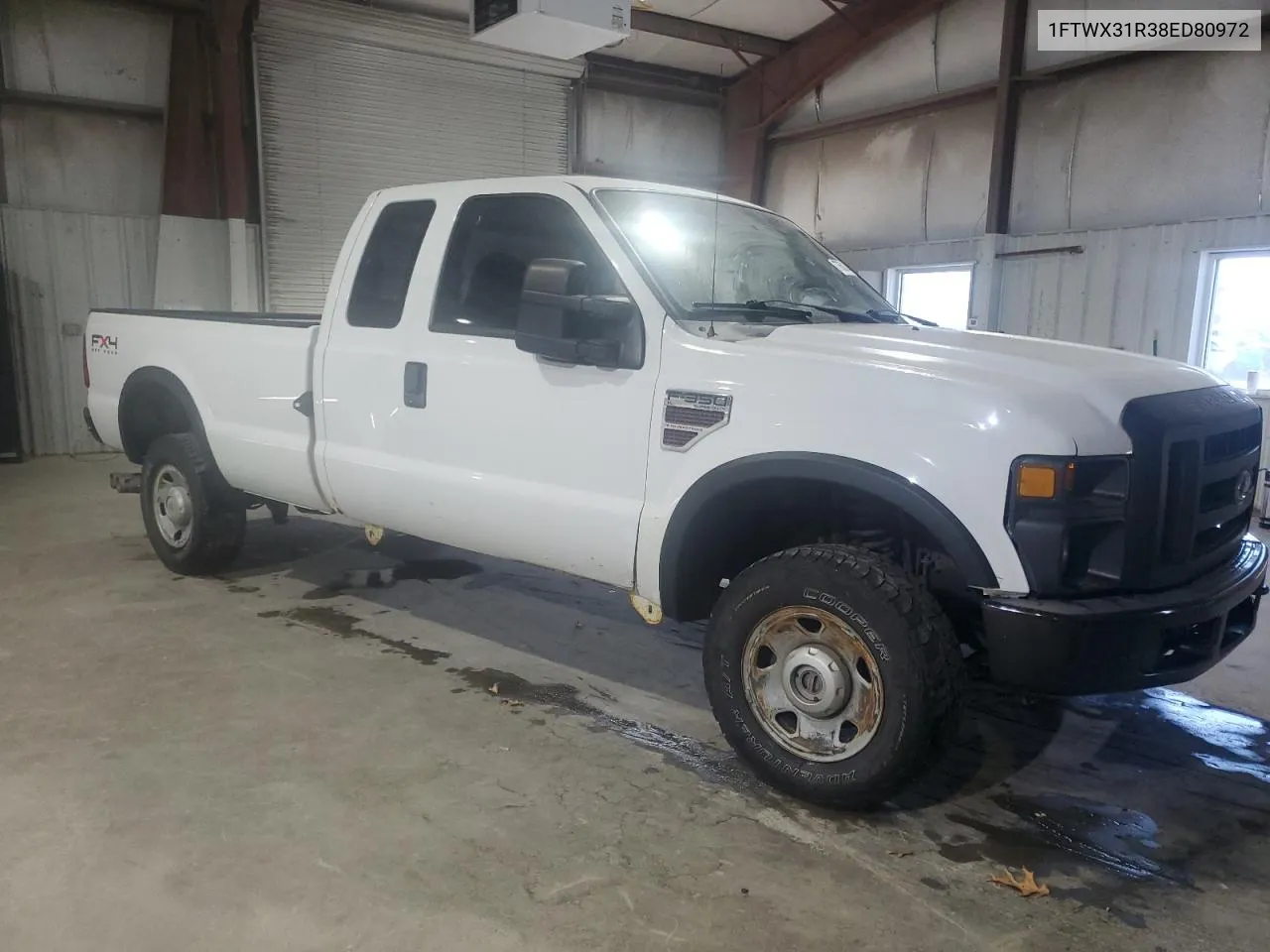 2008 Ford F350 Srw Super Duty VIN: 1FTWX31R38ED80972 Lot: 77658314