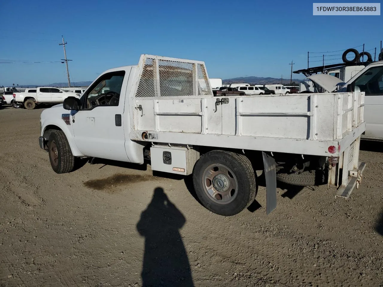 2008 Ford F350 Srw Super Duty VIN: 1FDWF30R38EB65883 Lot: 77698864